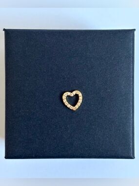 FOR LOCKET: Pink heart charm